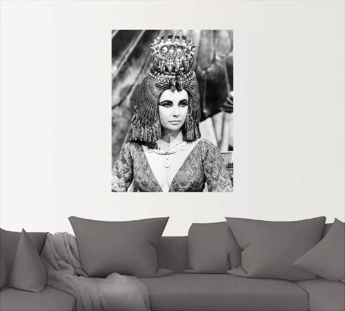 Artland Wandbild "Kleopatra, 1963", Film, (1 St.), als Leinwandbild, Wandau günstig online kaufen