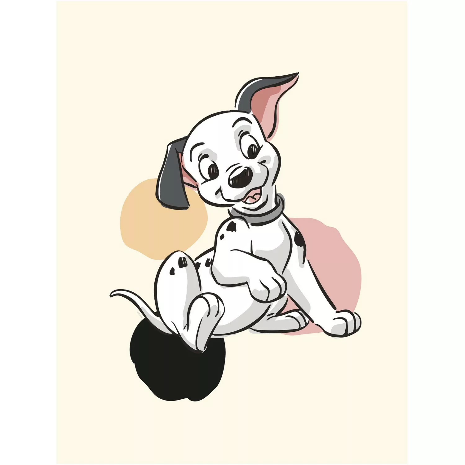 Komar Wandbild 101 Dalmatian Dots 40 x 50 cm günstig online kaufen