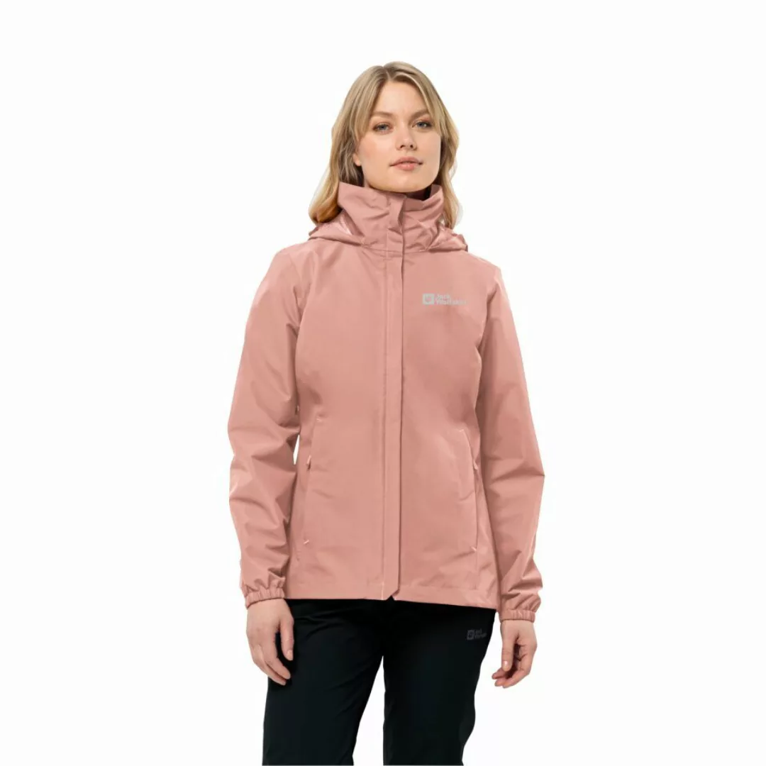 Jack Wolfskin Funktionsjacke STORMY POINT 2L JKT W mit verstaubarer Kapuze günstig online kaufen