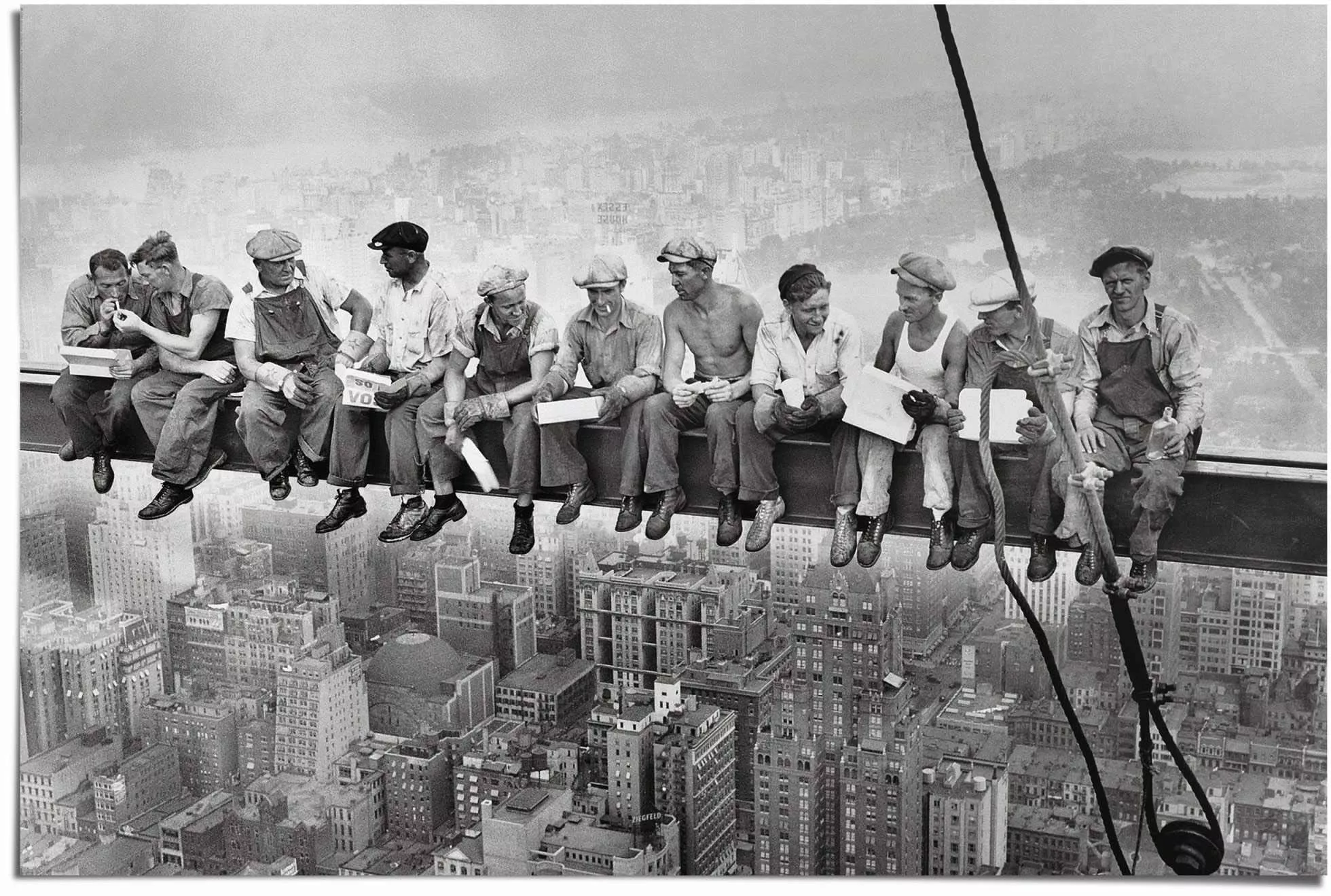 Reinders Poster "Manhattan Stahlarbeiter", (1 St.) günstig online kaufen