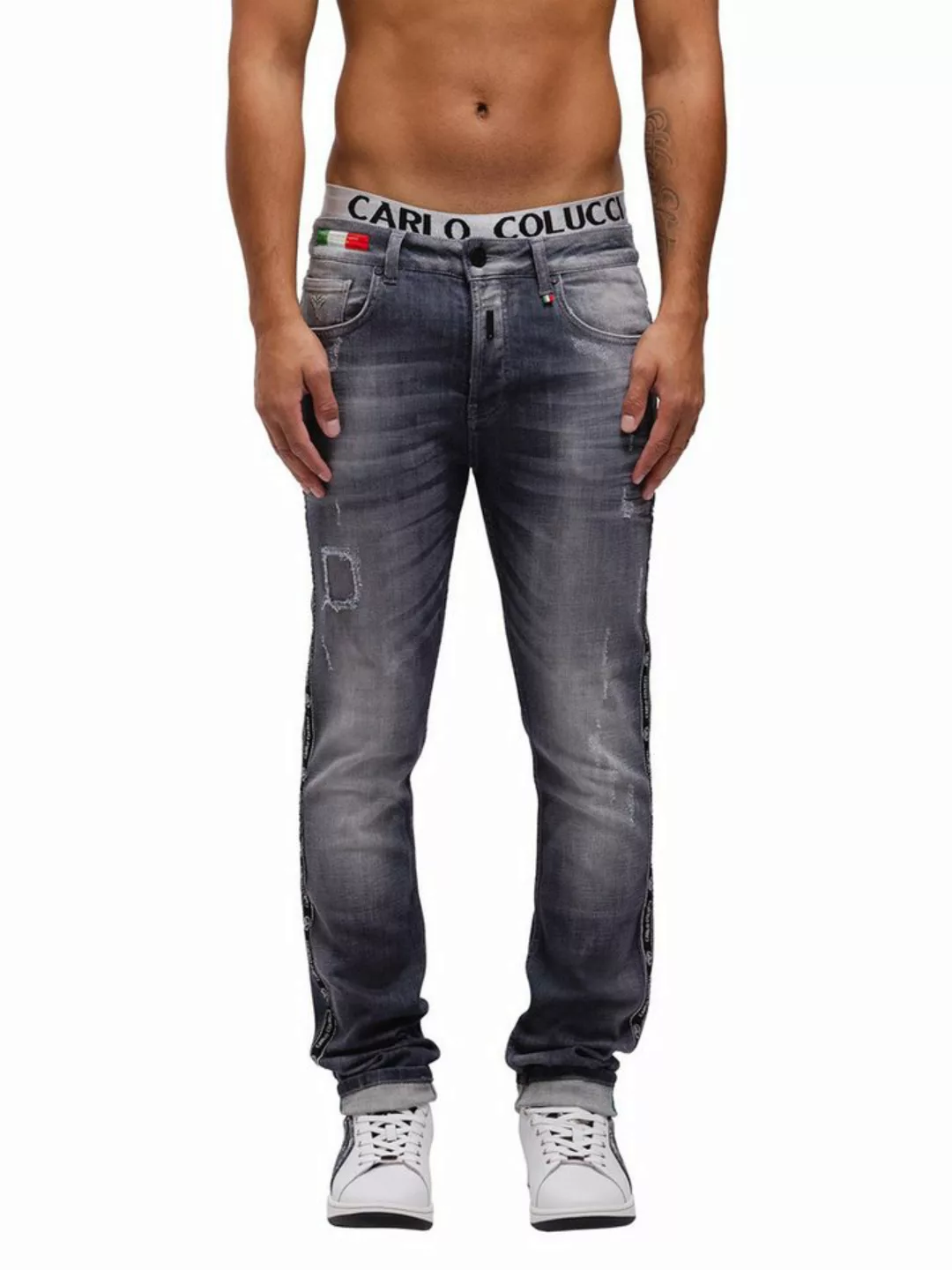 CARLO COLUCCI 5-Pocket-Jeans Cecchetto 33W günstig online kaufen