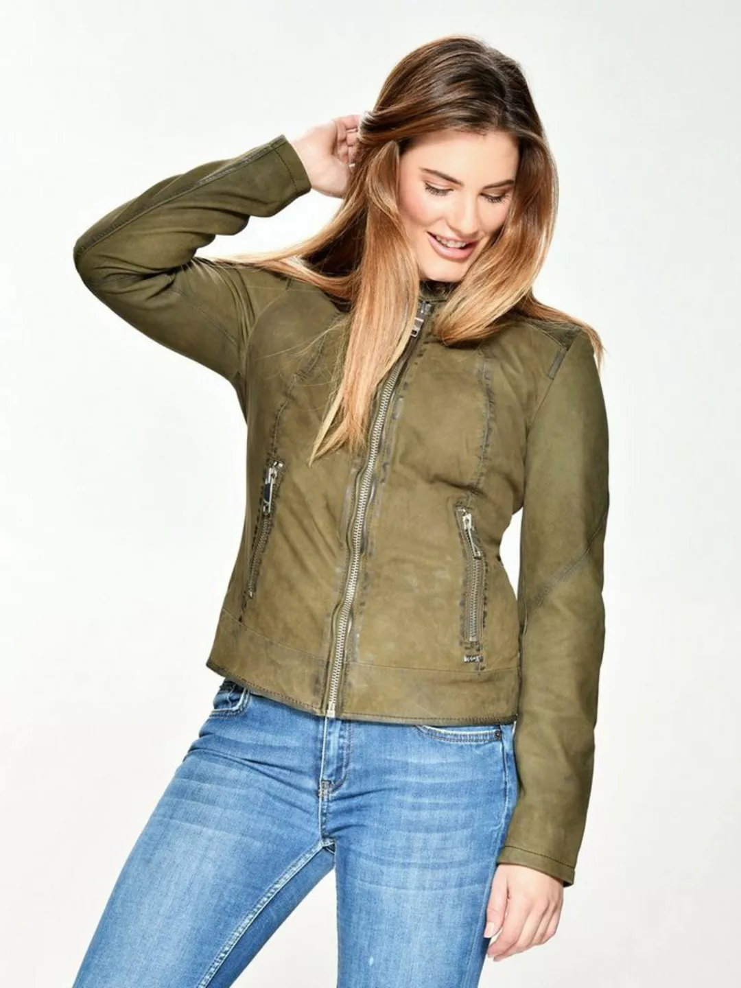 Maze Lederjacke Avoca günstig online kaufen