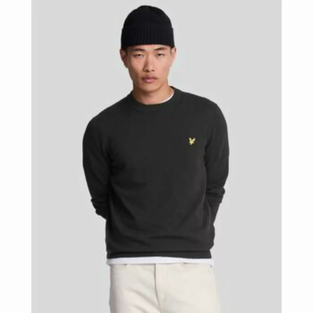 Lyle & Scott  Pullover KN2110V MERINO CREW-Z865 JET BLACK günstig online kaufen