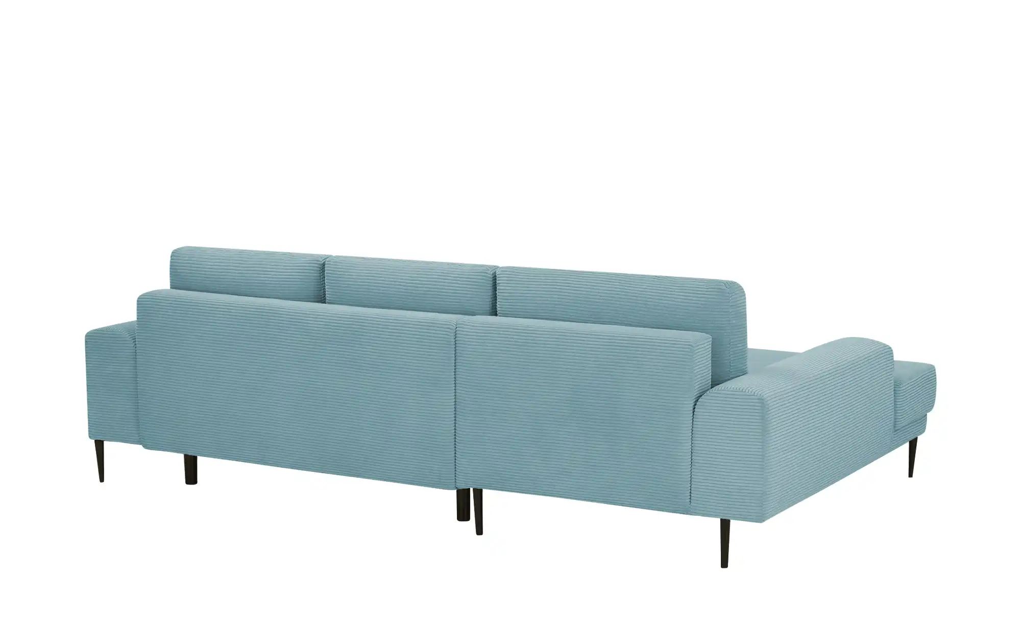 switch Ecksofa aus Cord Capitol ¦ türkis/petrol ¦ Maße (cm): B: 276 H: 89 T günstig online kaufen