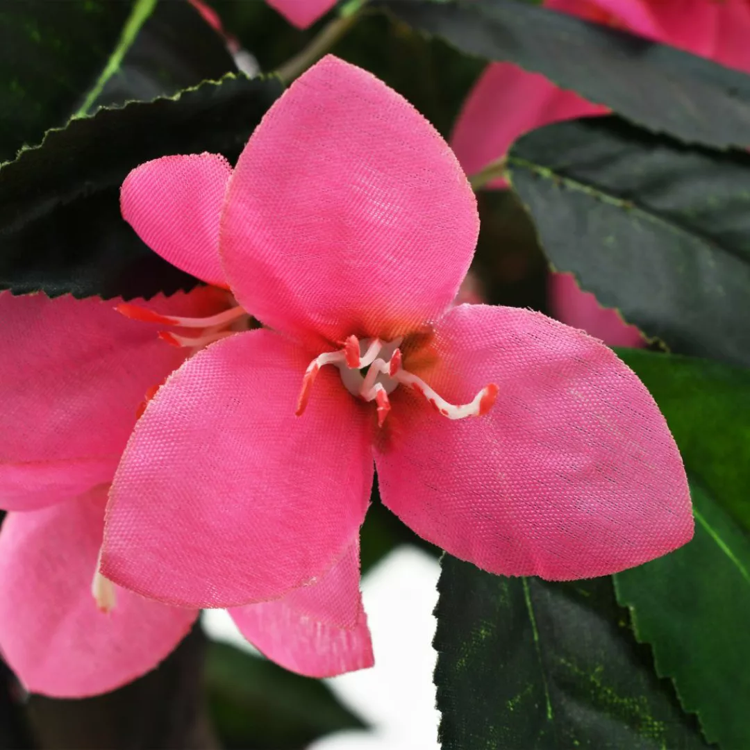 Künstliche Rhododendron-pflanze Mit Topf 155 Cm Grün Und Rosa günstig online kaufen