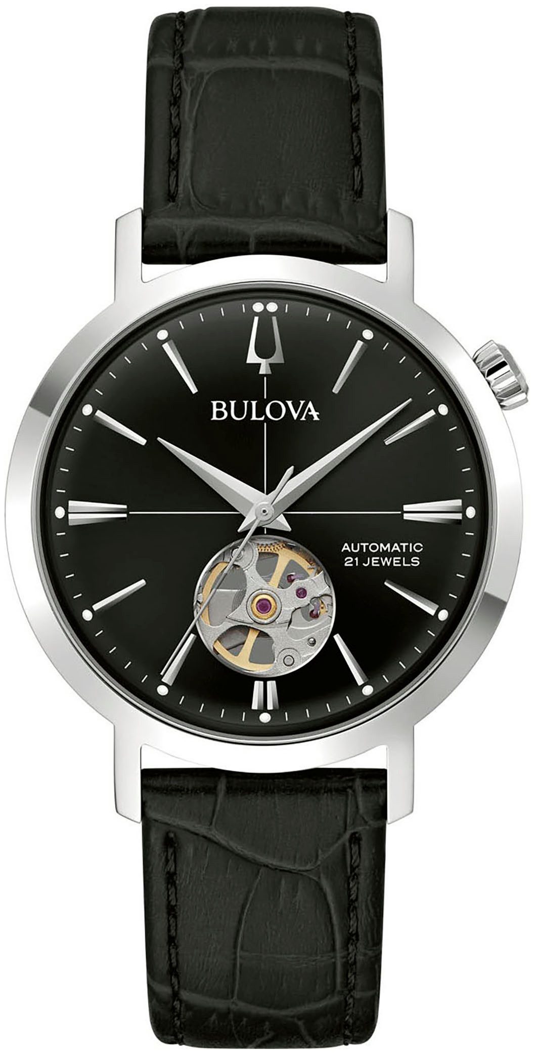 Bulova Automatikuhr 96A317, Armbanduhr, Herrenuhr, Mechanische günstig online kaufen