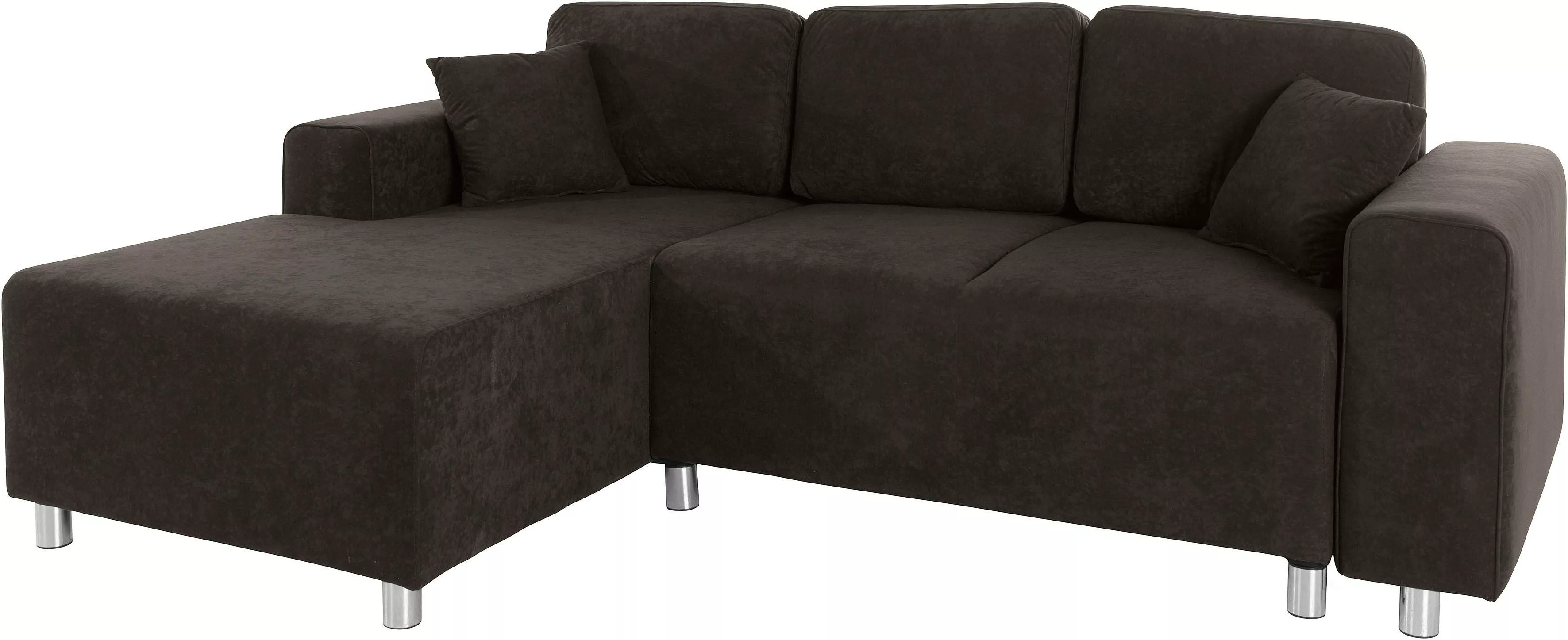 Home affaire Ecksofa "Györ", L-Form, wahlweise mit Bettfunktion und Bettkas günstig online kaufen
