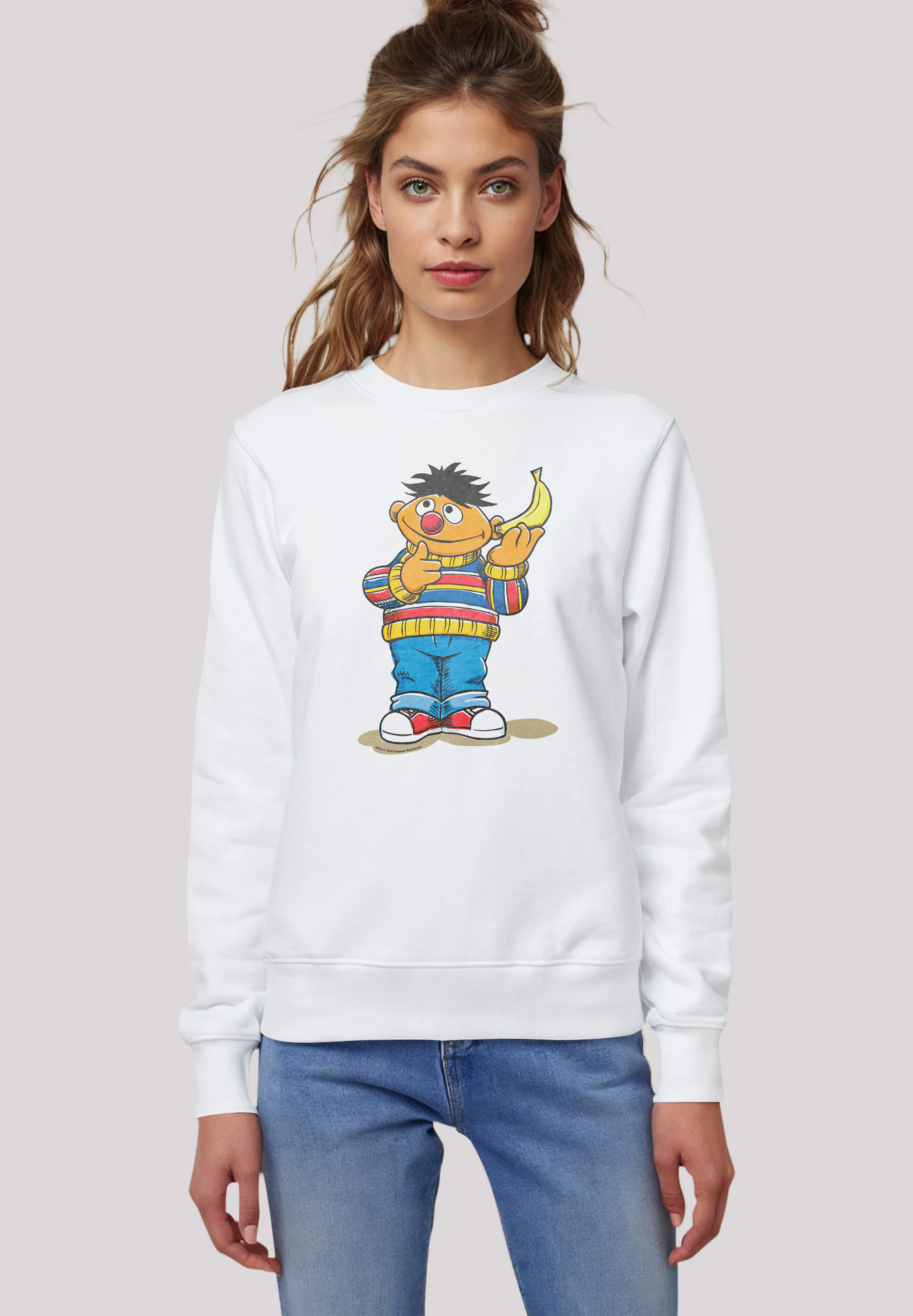 F4NT4STIC Sweatshirt "Sesamstraße Ernie Banana", Premium Qualität günstig online kaufen