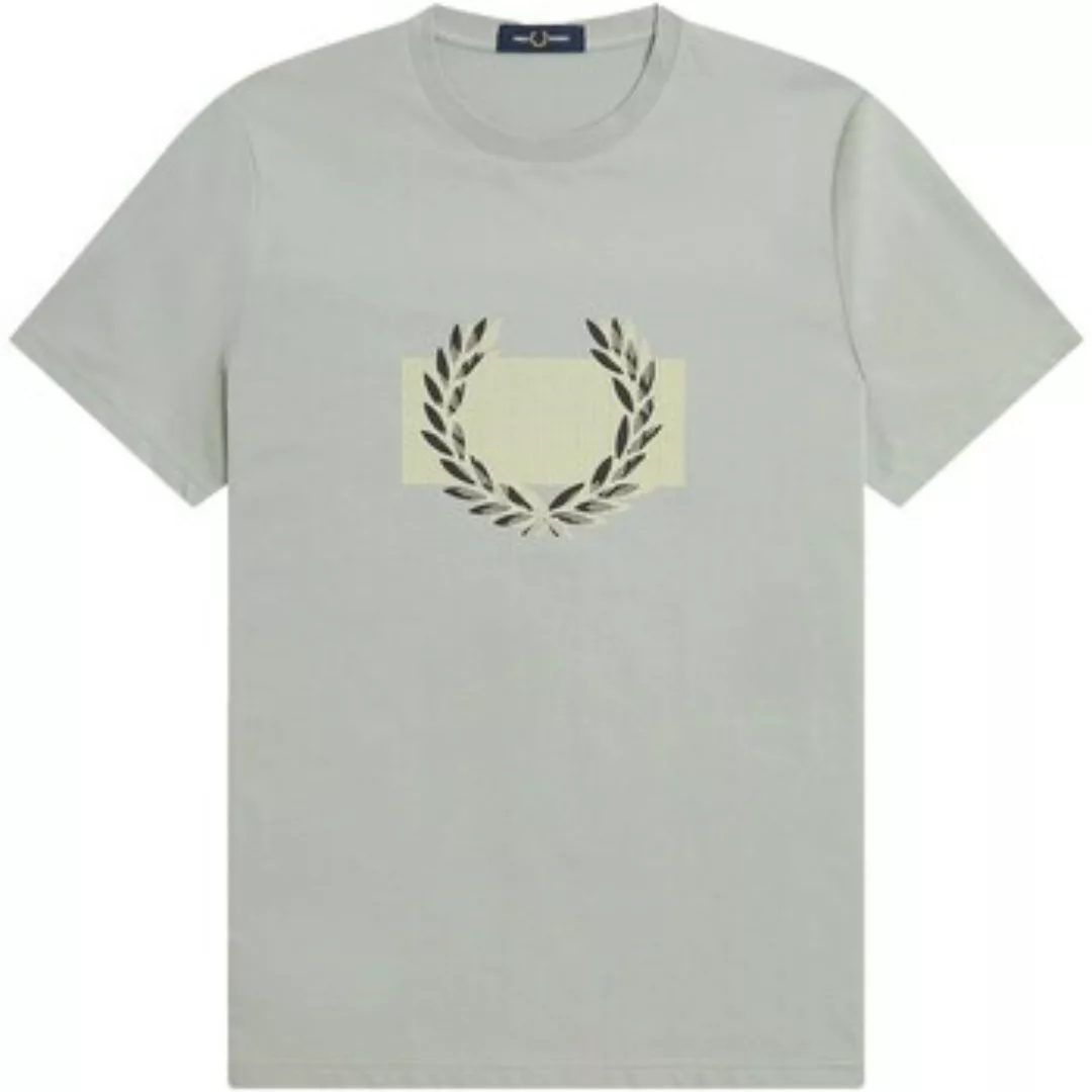 Fred Perry  T-Shirts & Poloshirts Fp Col Bloc Laurel Wreath T-Shirt günstig online kaufen