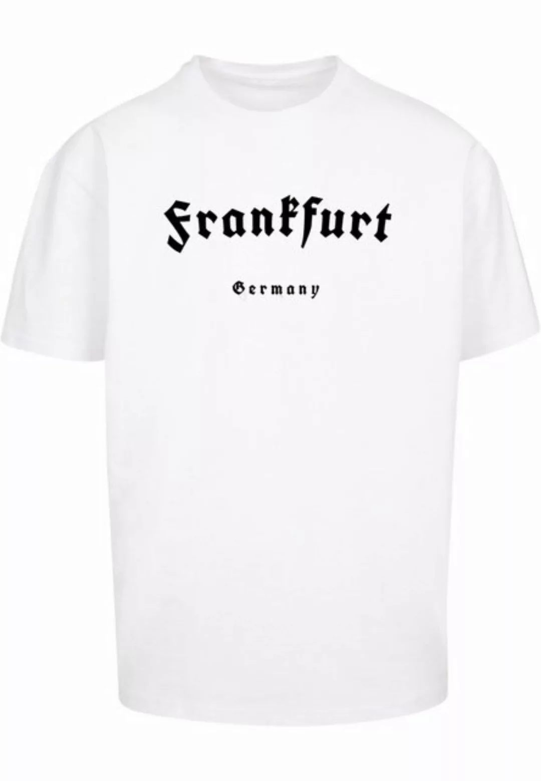 Merchcode T-Shirt Merchcode Herren Frankfurt Heavy Oversize Tee-BY102 (1-tl günstig online kaufen