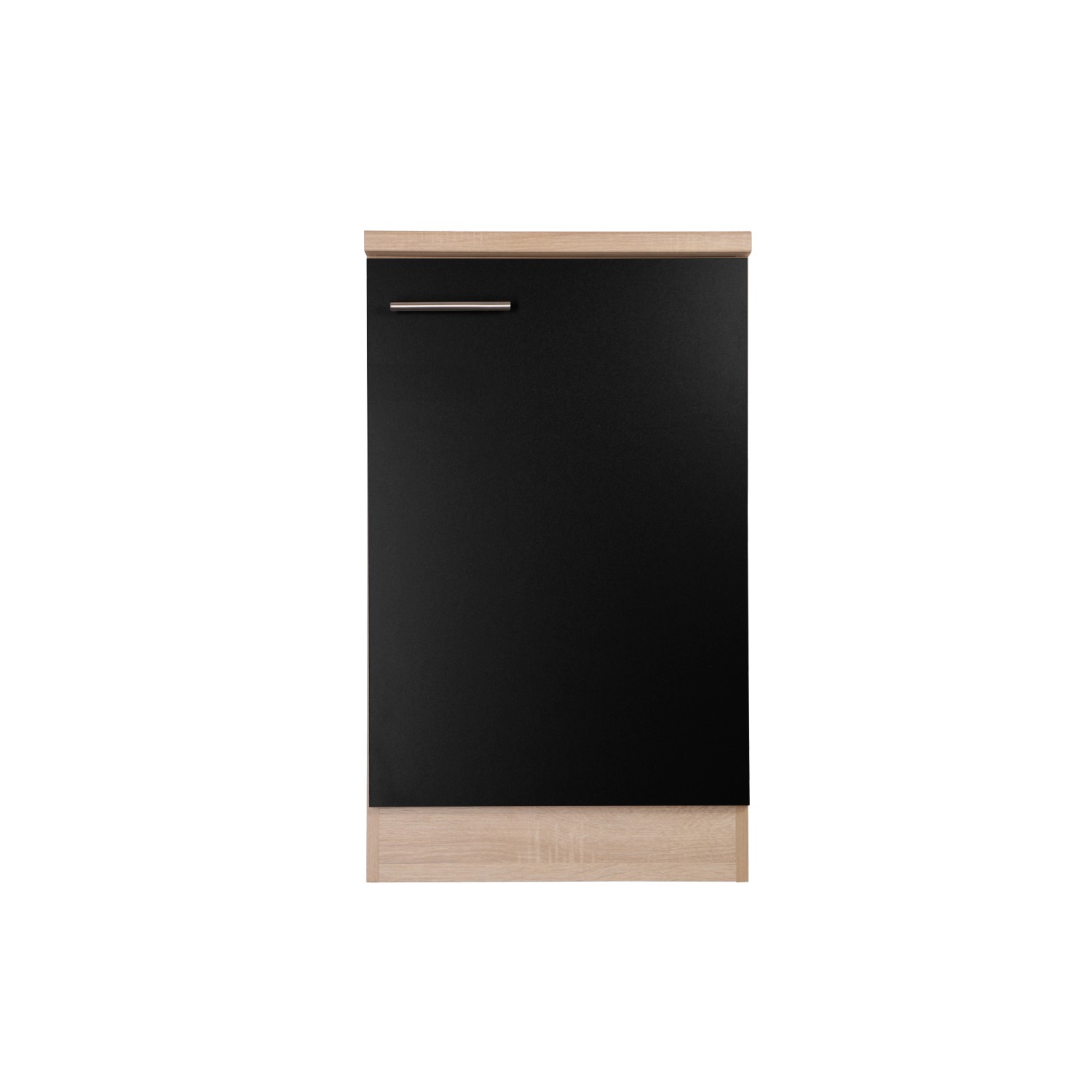 Respekta Spülenunterschrank Merle 50 cm Schwarz günstig online kaufen