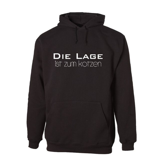 G-graphics Hoodie Die Lage ist zum kotzen Unisex mit trendigem Frontprint m günstig online kaufen