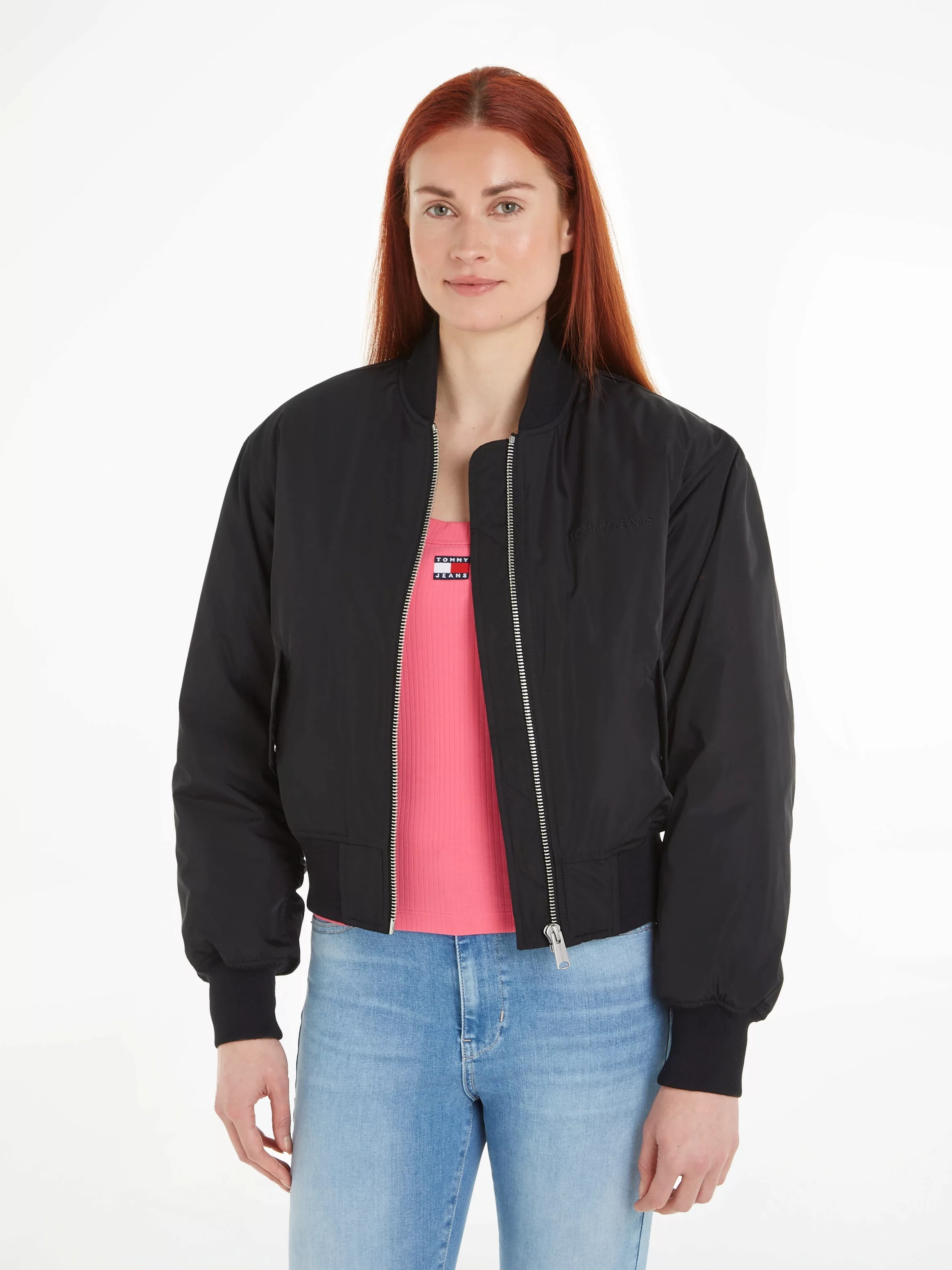 Tommy Jeans Bomberjacke TJW CLASSICS BOMBER JACKET EXT mit Logostickerei günstig online kaufen