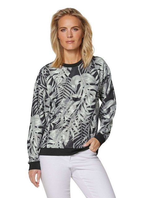 MADELEINE Sweatshirt Sweatshirt mit Blätterprint günstig online kaufen