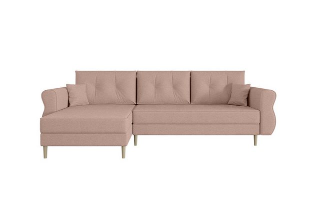 ALTDECOR Ecksofa HERMES-L, Couch mit Schlaffunktion, Wohnzimmer - links/rec günstig online kaufen