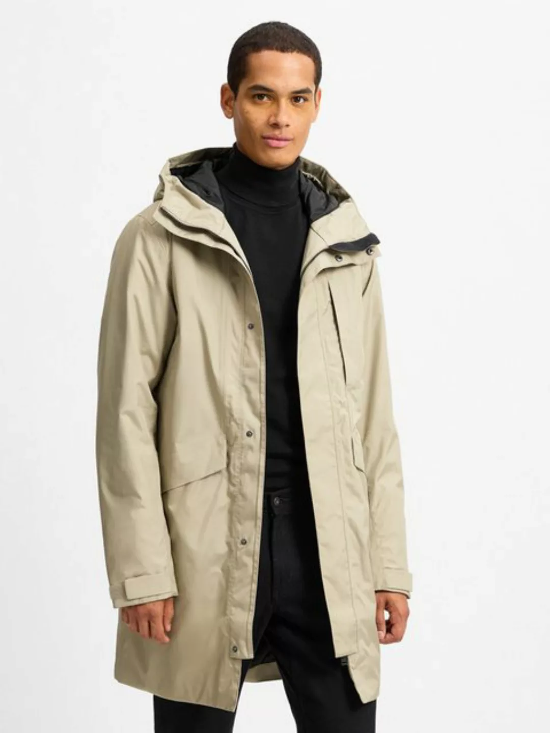 Didriksons Parka Kenny Beige - Größe M günstig online kaufen