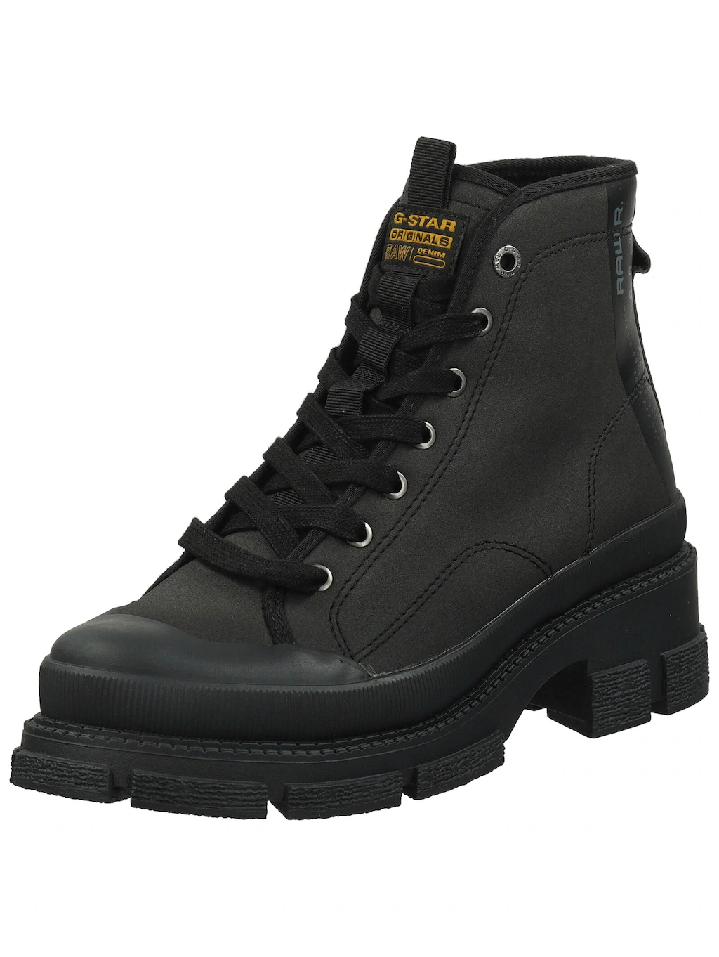 G-STAR Schnürstiefelette "G-Star RAW Stiefelette Leder/Textil" günstig online kaufen