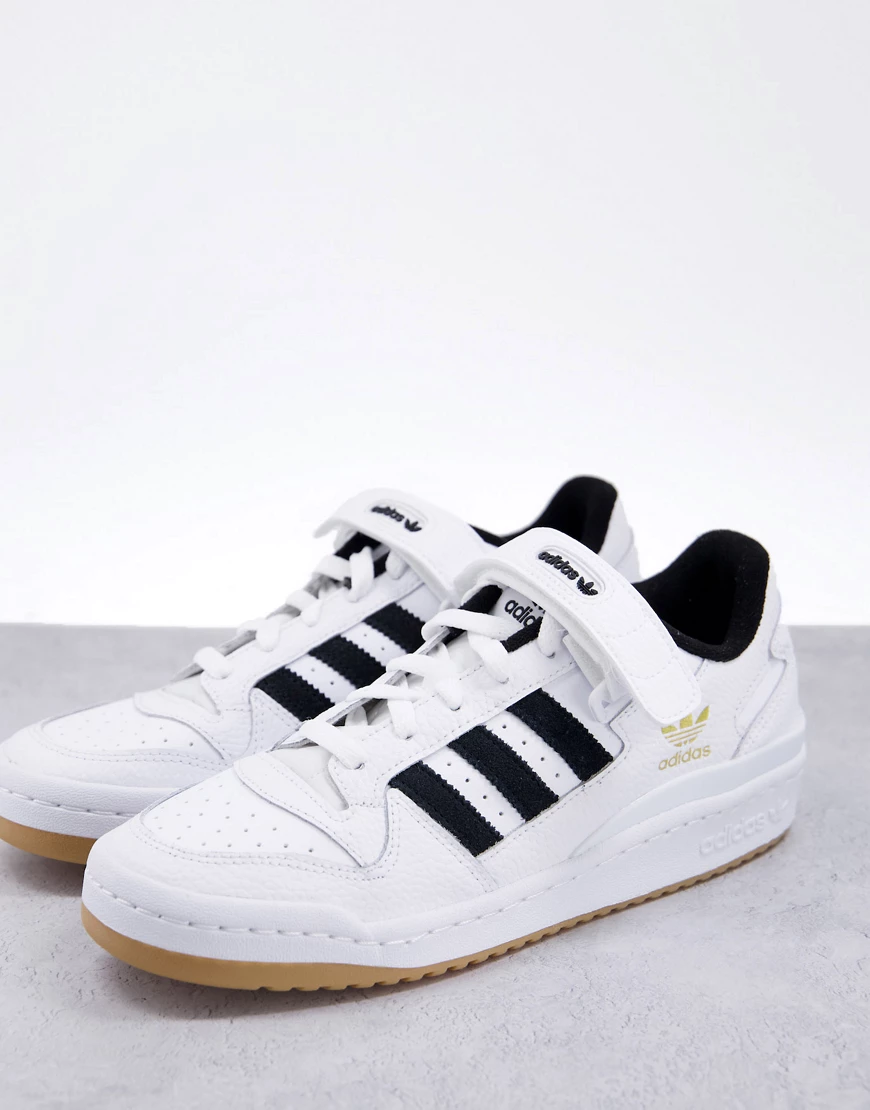 adidas Originals – Forum Low – Sneaker in Weiß mit Gummisohle günstig online kaufen