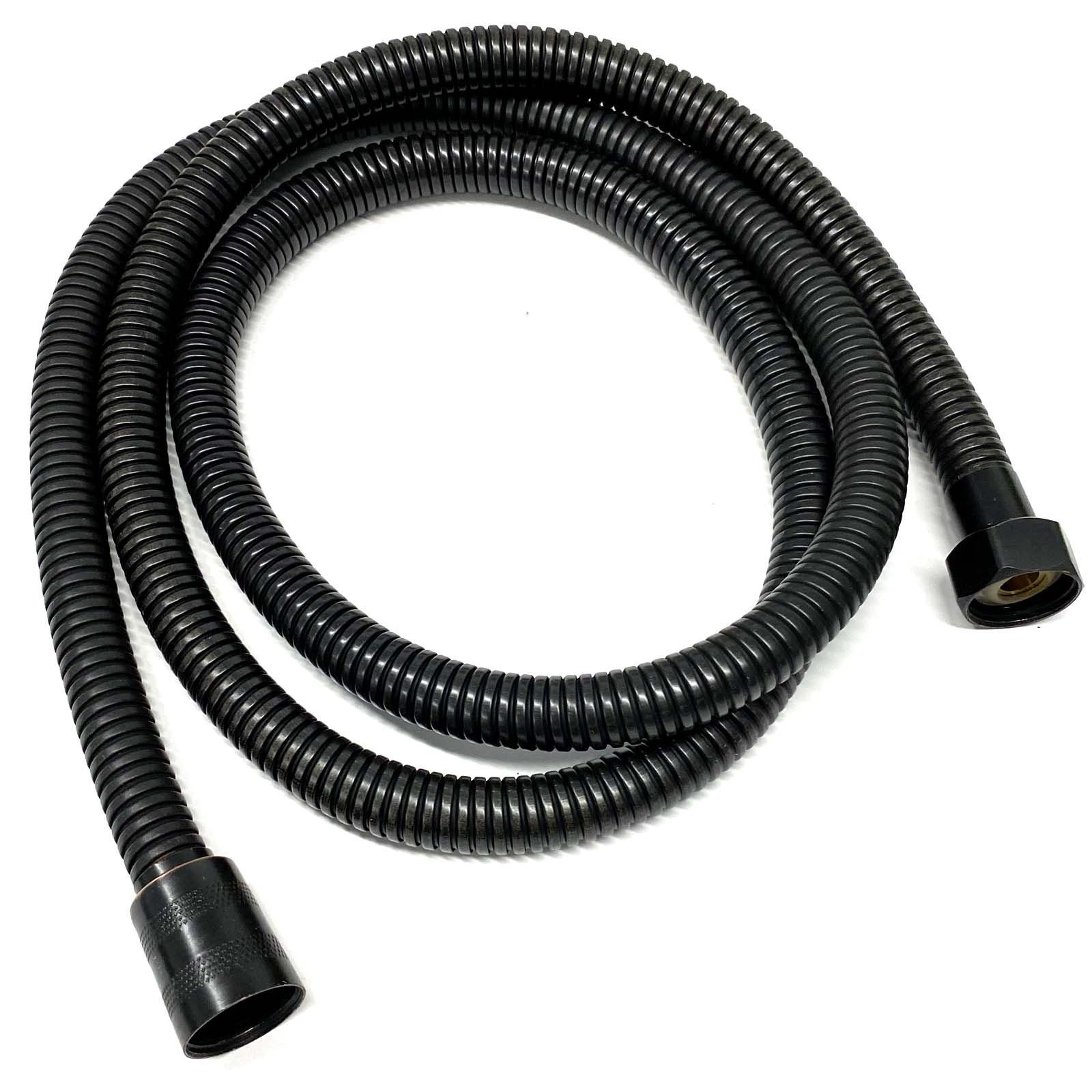 HAC24 Brauseschlauch Duschschlauch Schwarz, 1/2 Zoll, günstig online kaufen