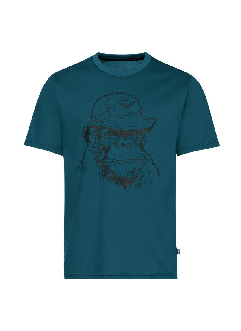 Trigema T-Shirt "TRIGEMA T-Shirt mit Affen-Printmotiv", (1 tlg.) günstig online kaufen