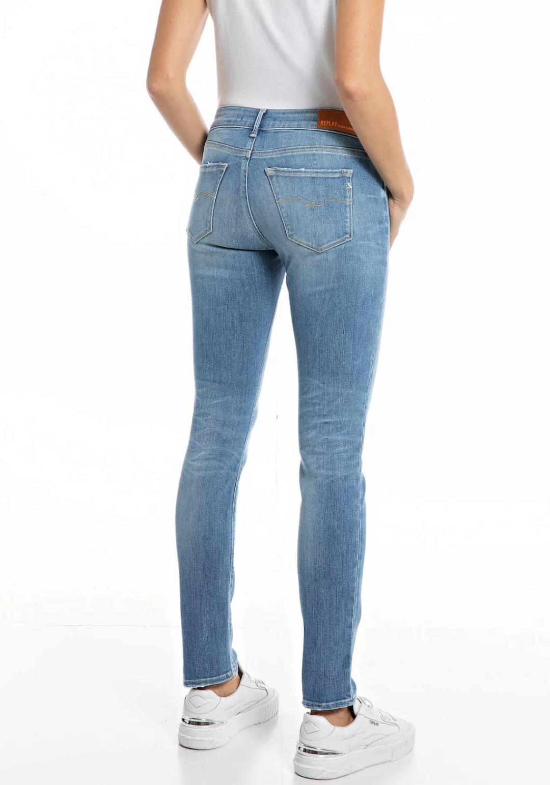 Replay 5-Pocket-Jeans "NEW LUZ Skinny Fit", in Ankle-Länge günstig online kaufen