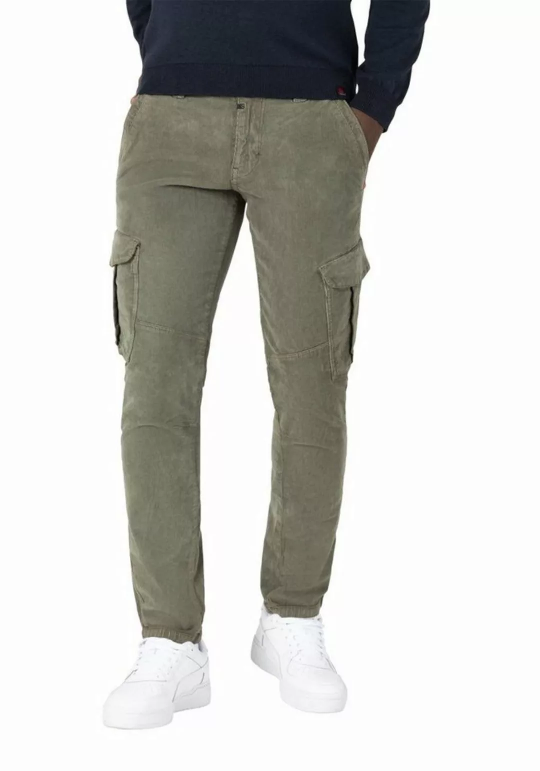 TIMEZONE Herren Cargo Hose REGULAR NIKLASTZ - Regular Fit - Grau Blau Grün günstig online kaufen