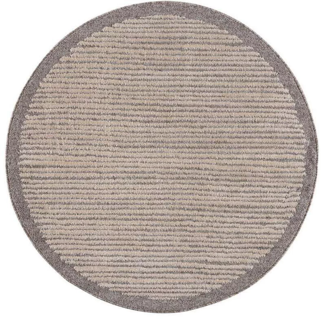 Carpet City Teppich »Art 2231«, rund, Kurzflor, Streifen-Muster, ideal für günstig online kaufen