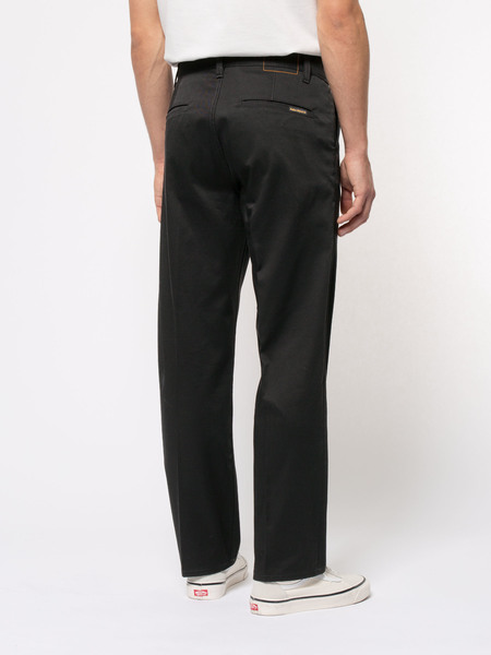 Nudie Jeans Bio-cotton Lazy Leo Black günstig online kaufen