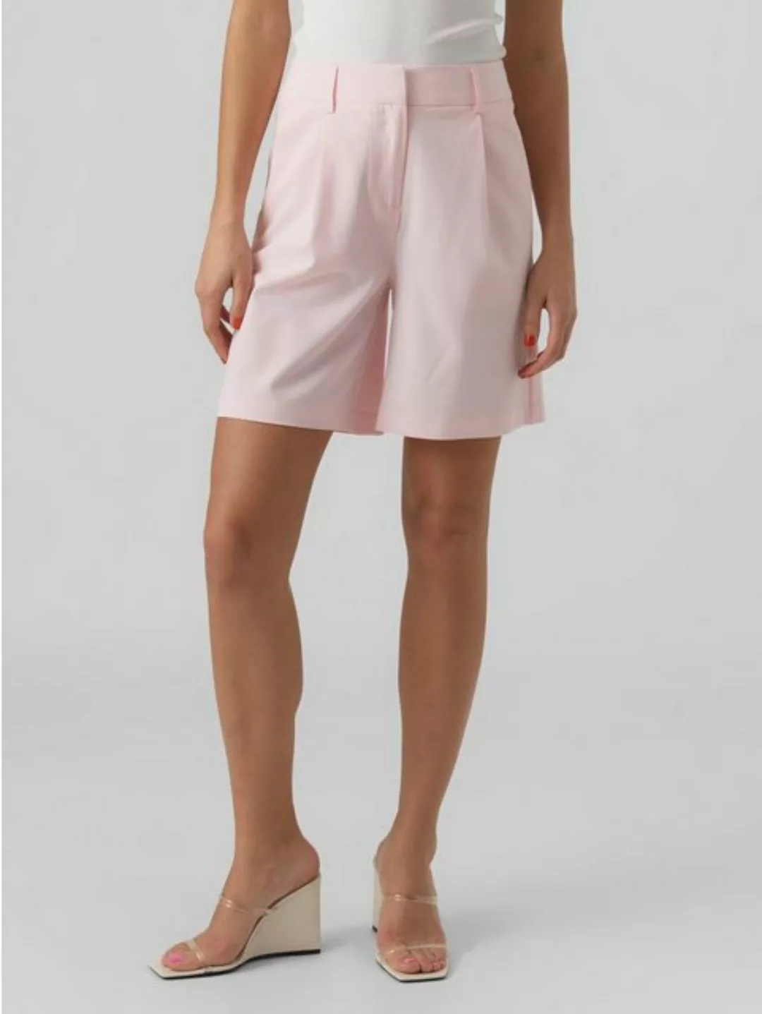 Vero Moda Shorts Anzugs Shorts Stoffhose VMZELDA 5895 in Pink günstig online kaufen