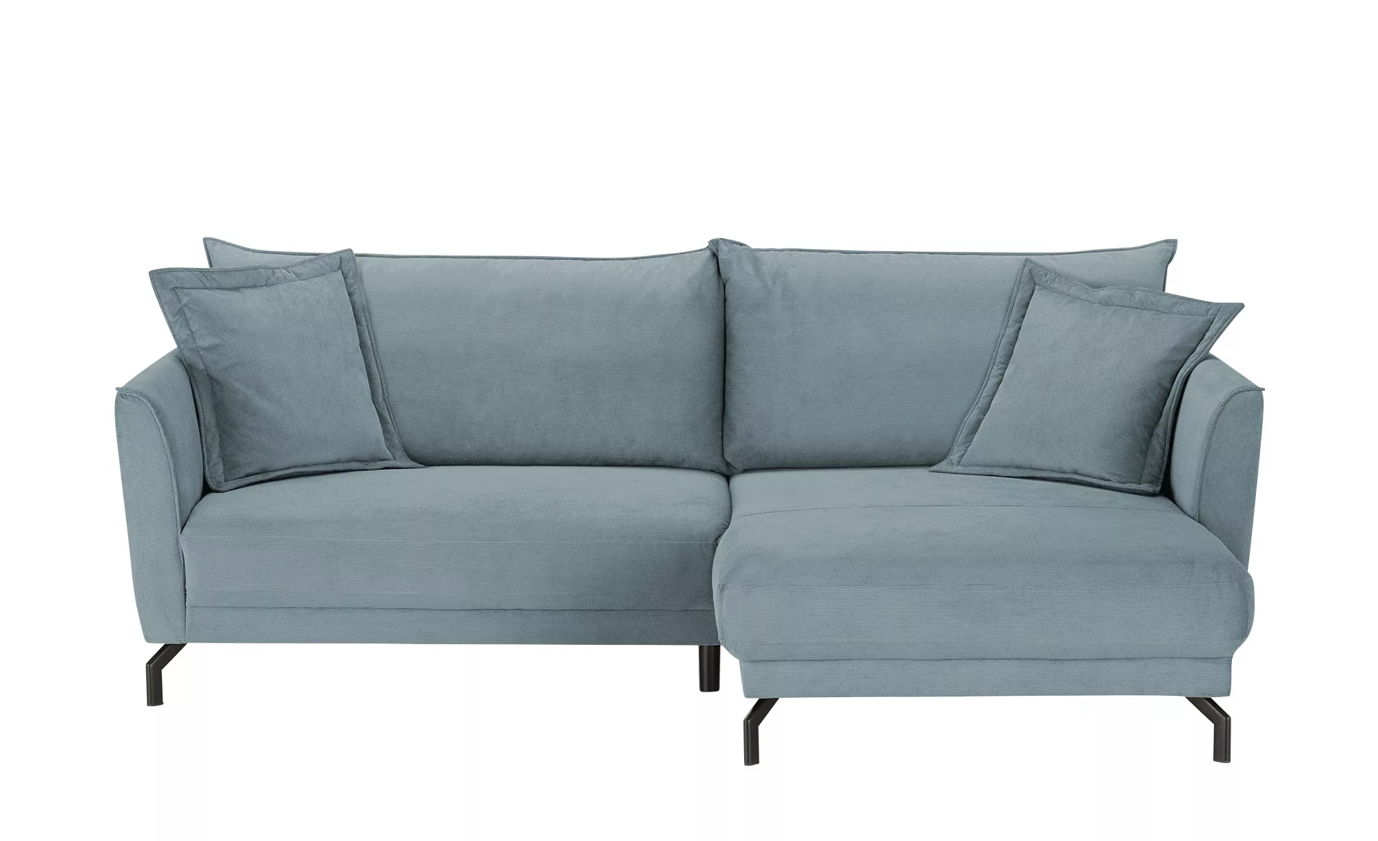 bobb Ecksofa  Yolanda ¦ blau ¦ Maße (cm): B: 257 H: 94 T: 174 Polstermöbel günstig online kaufen