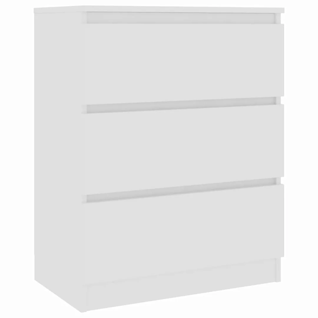 Sideboard Weiß 60 X 35 X 76 Cm Spanplatte günstig online kaufen