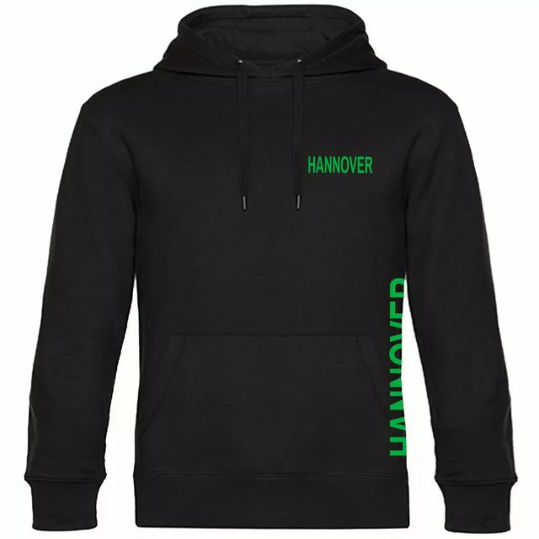 multifanshop Kapuzensweatshirt Hannover - Brust & Seite - Hoodie günstig online kaufen