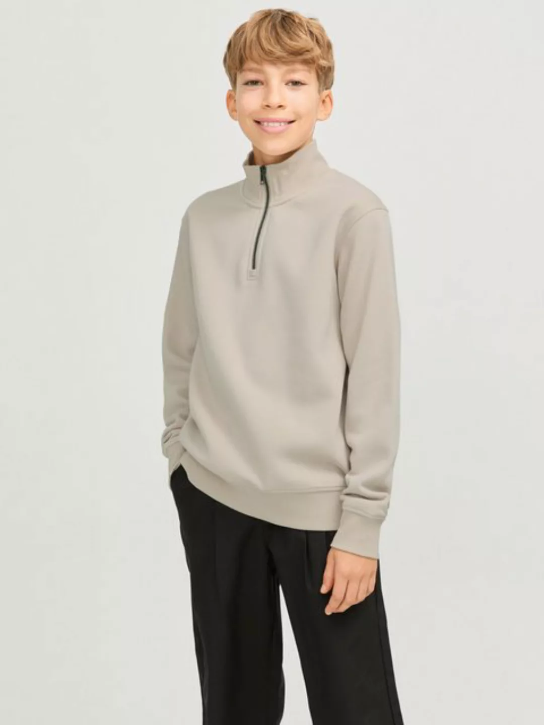 Jack & Jones Junior Sweater JJEBRADLEY SWEAT HALF ZIP NOOS JNR günstig online kaufen