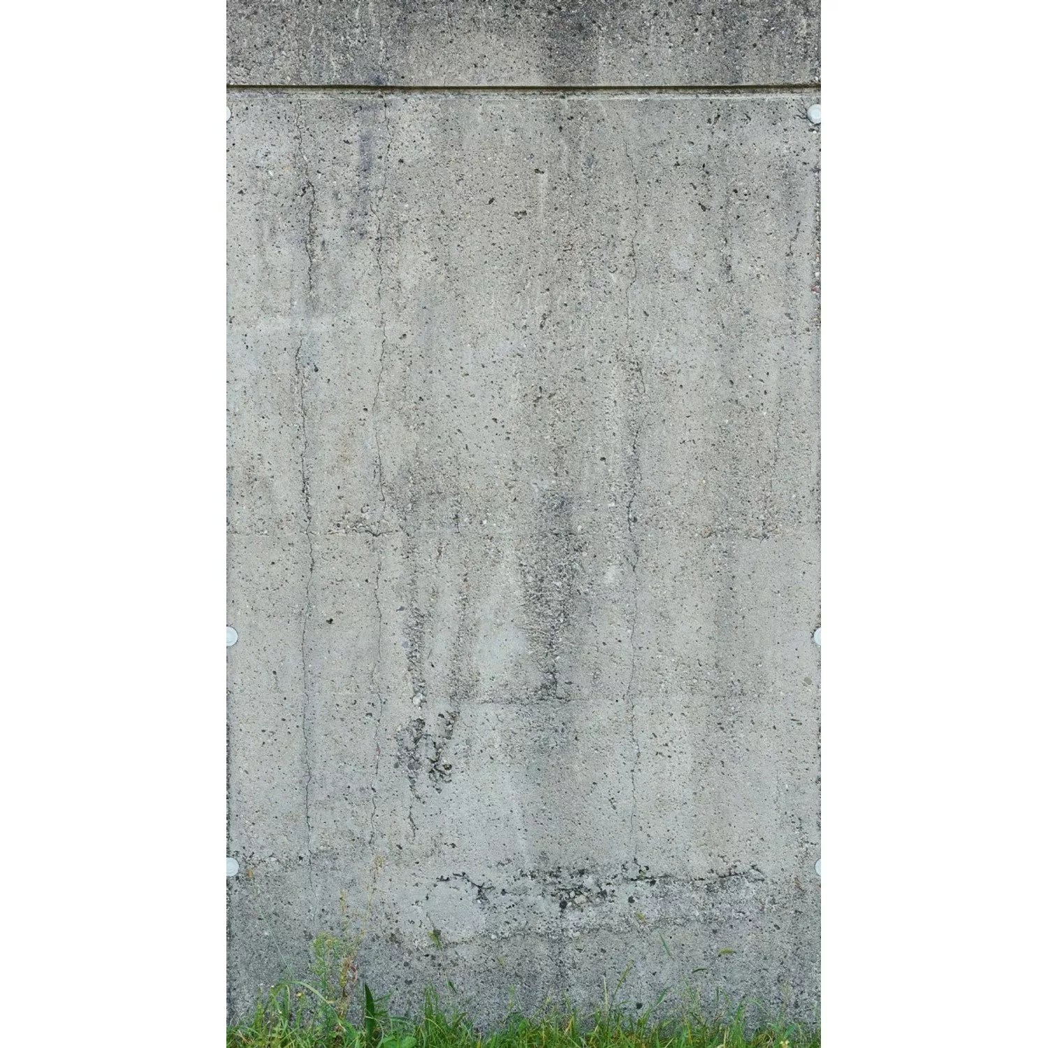 Livingwalls Fototapete Beton-Optik Grau und Grün 159 x 280 cm AS-392551 günstig online kaufen