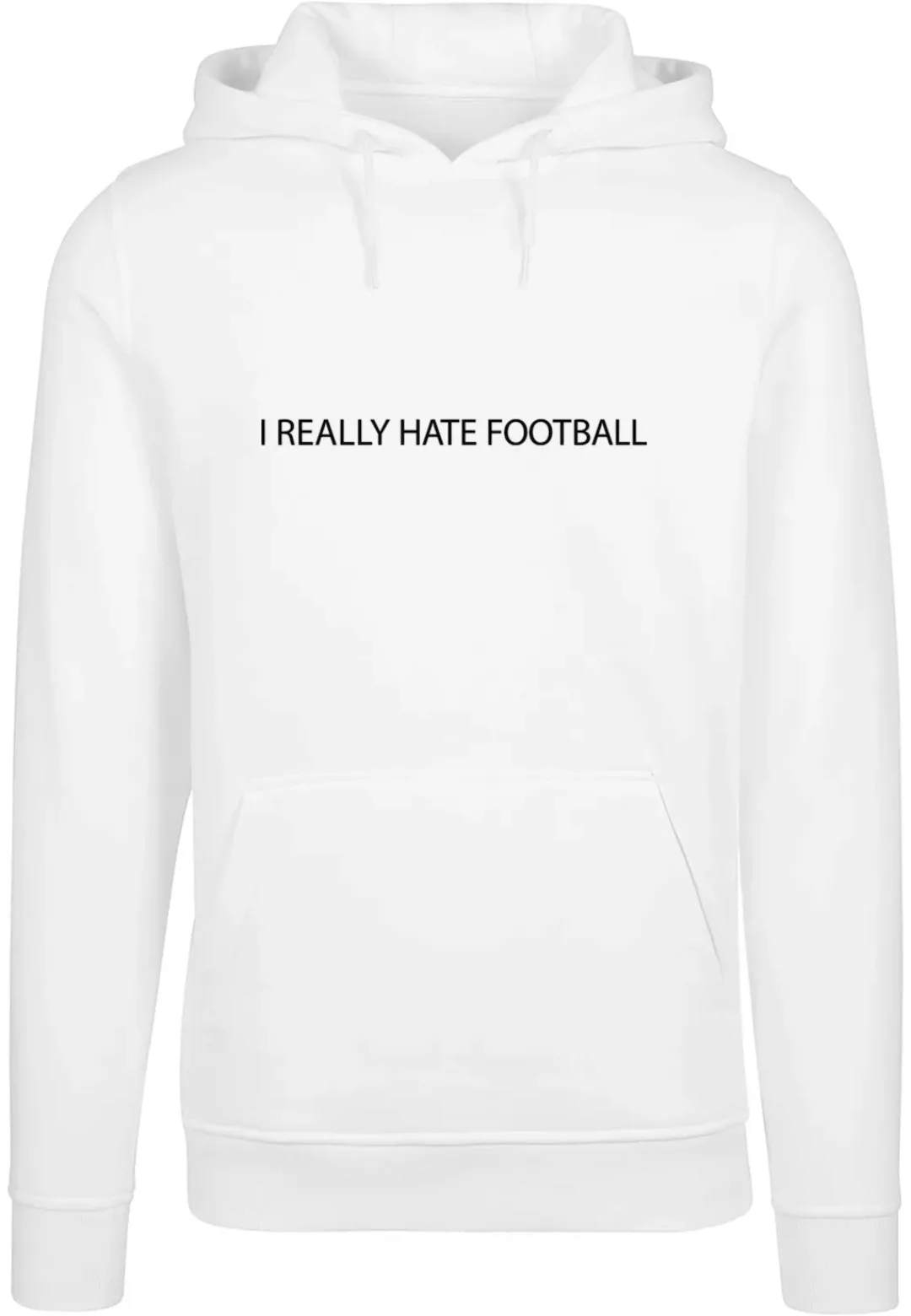 Merchcode Kapuzensweatshirt "Merchcode Herren Hate Football Heavy Hoody" günstig online kaufen