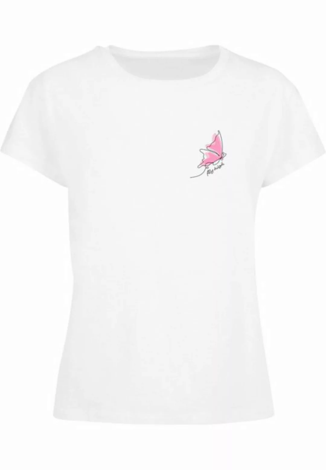 Merchcode T-Shirt Merchcode Damen Ladies Fly High Box Tee (1-tlg) günstig online kaufen