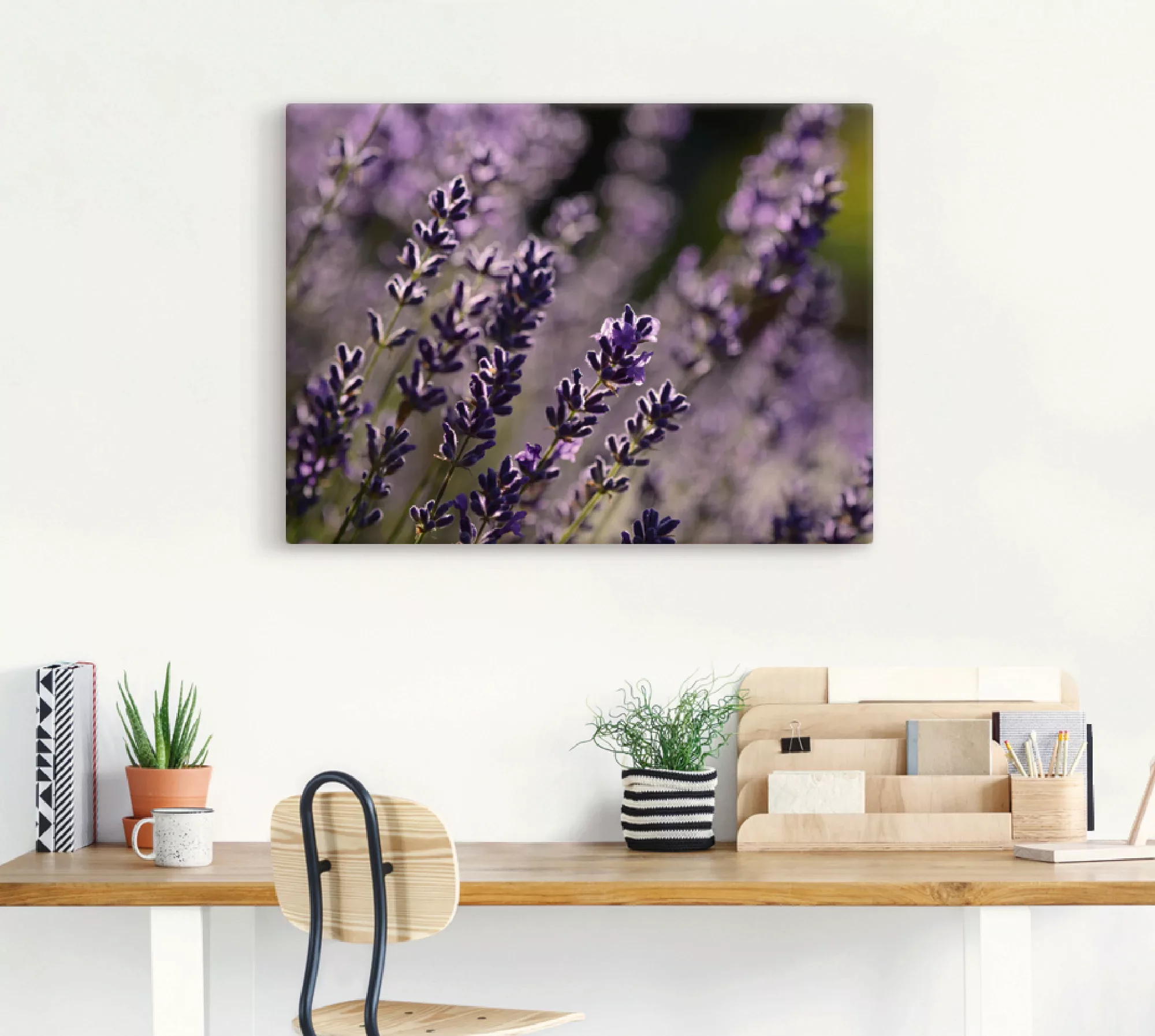 Artland Wandbild »Lavendel«, Blumen, (1 St.), als Leinwandbild in verschied günstig online kaufen
