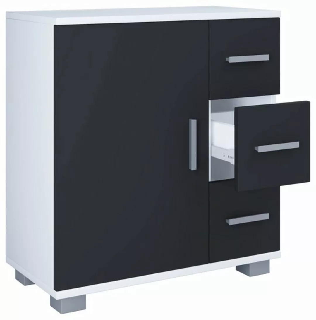 VCM Hochschrank "VCM Holz Midischrank  Badschrank  Maße: H. 65 x B. 60 x T. günstig online kaufen