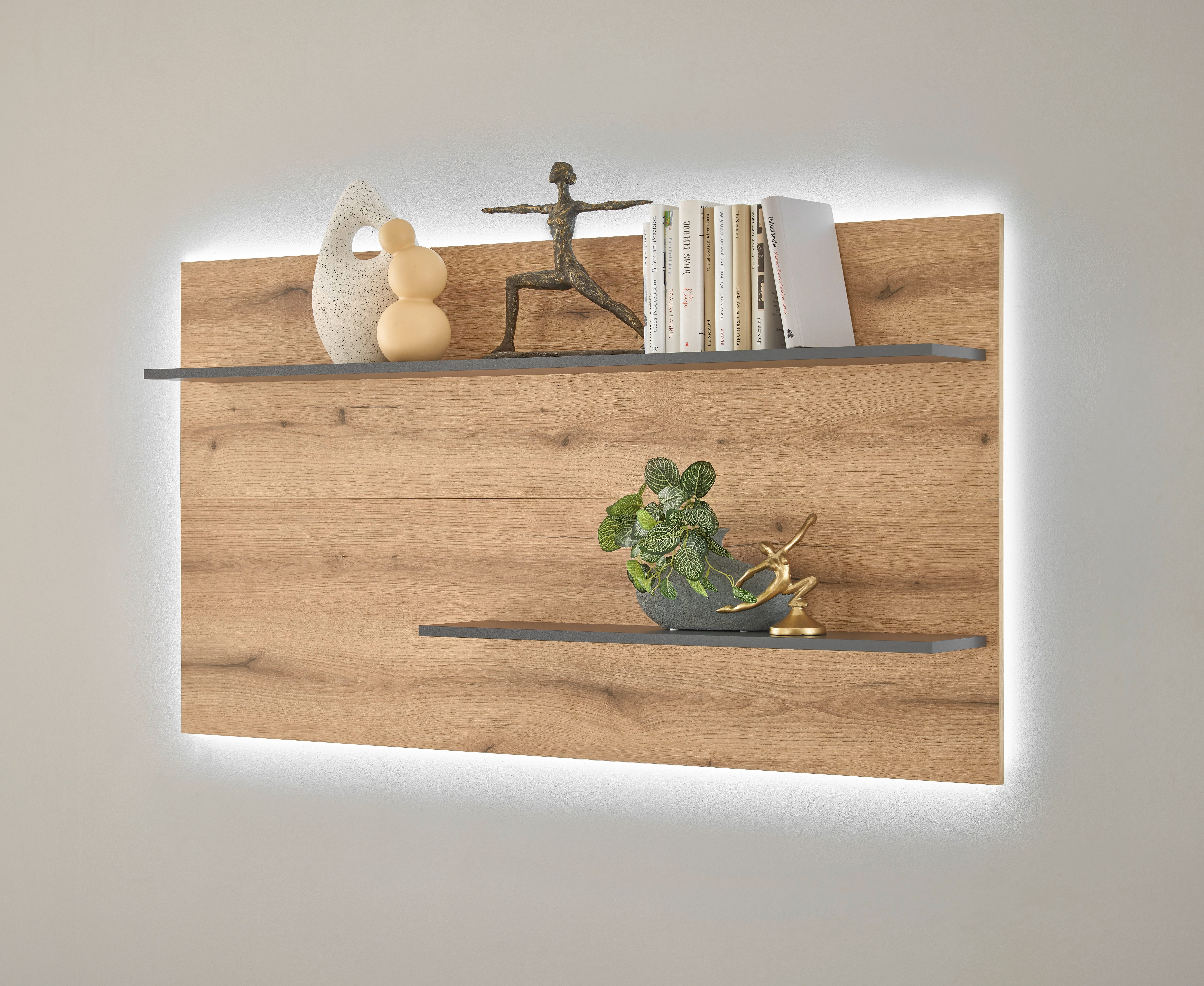 INOSIGN Wandregal "City/Giron, modernes Wandboard, Wandhalter mit Ablageflä günstig online kaufen
