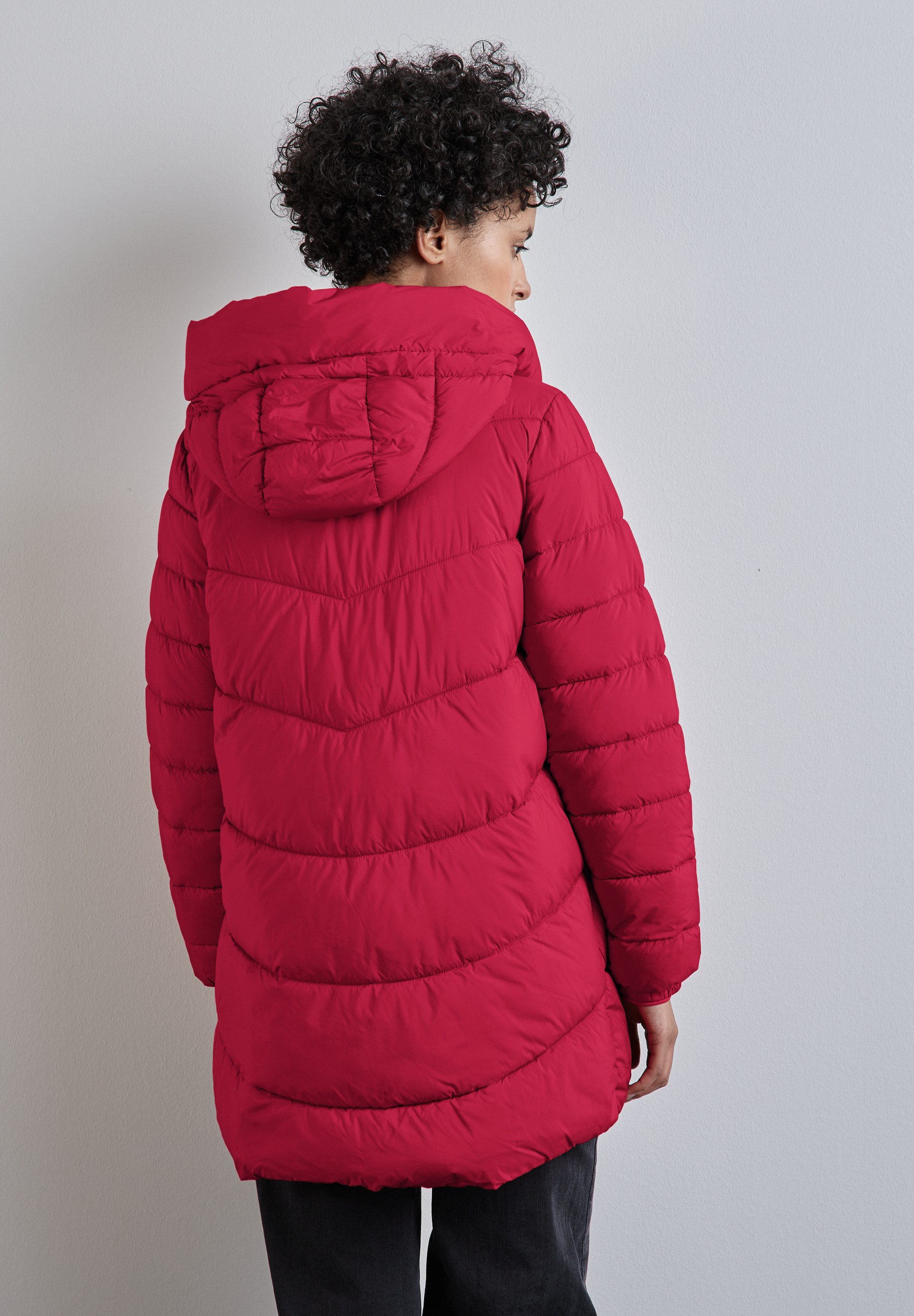 STREET ONE Steppjacke mit Kapuze günstig online kaufen