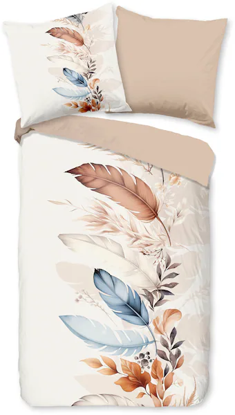 good morning Wendebettwäsche »Mirra«, 100% Baumwolle, Renforcé, Reißverschl günstig online kaufen