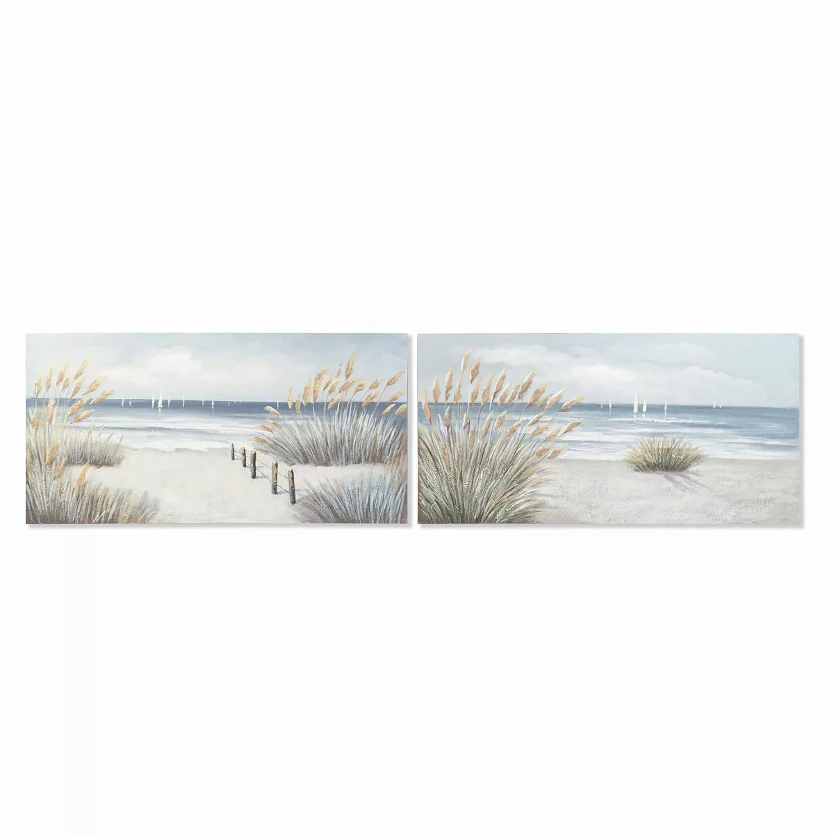 Bild Dkd Home Decor Strand Mediterraner (140 X 3 X 70 Cm) (2 Stück) günstig online kaufen