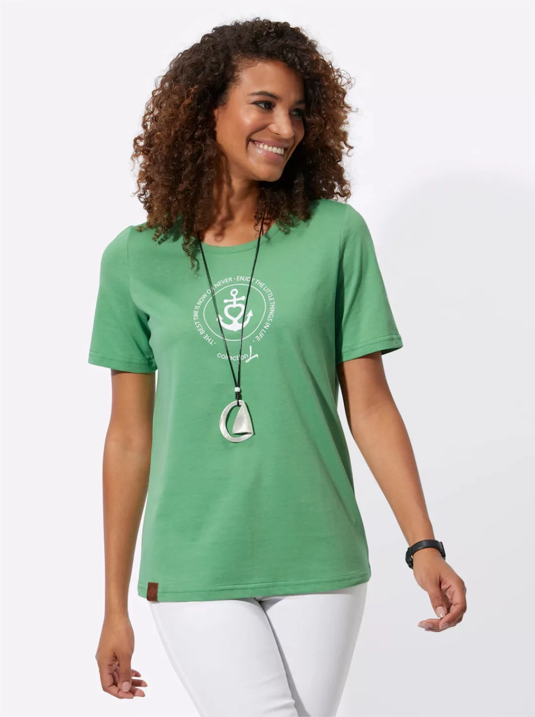 Casual Looks Rundhalsshirt "Shirt", (1 tlg.) günstig online kaufen