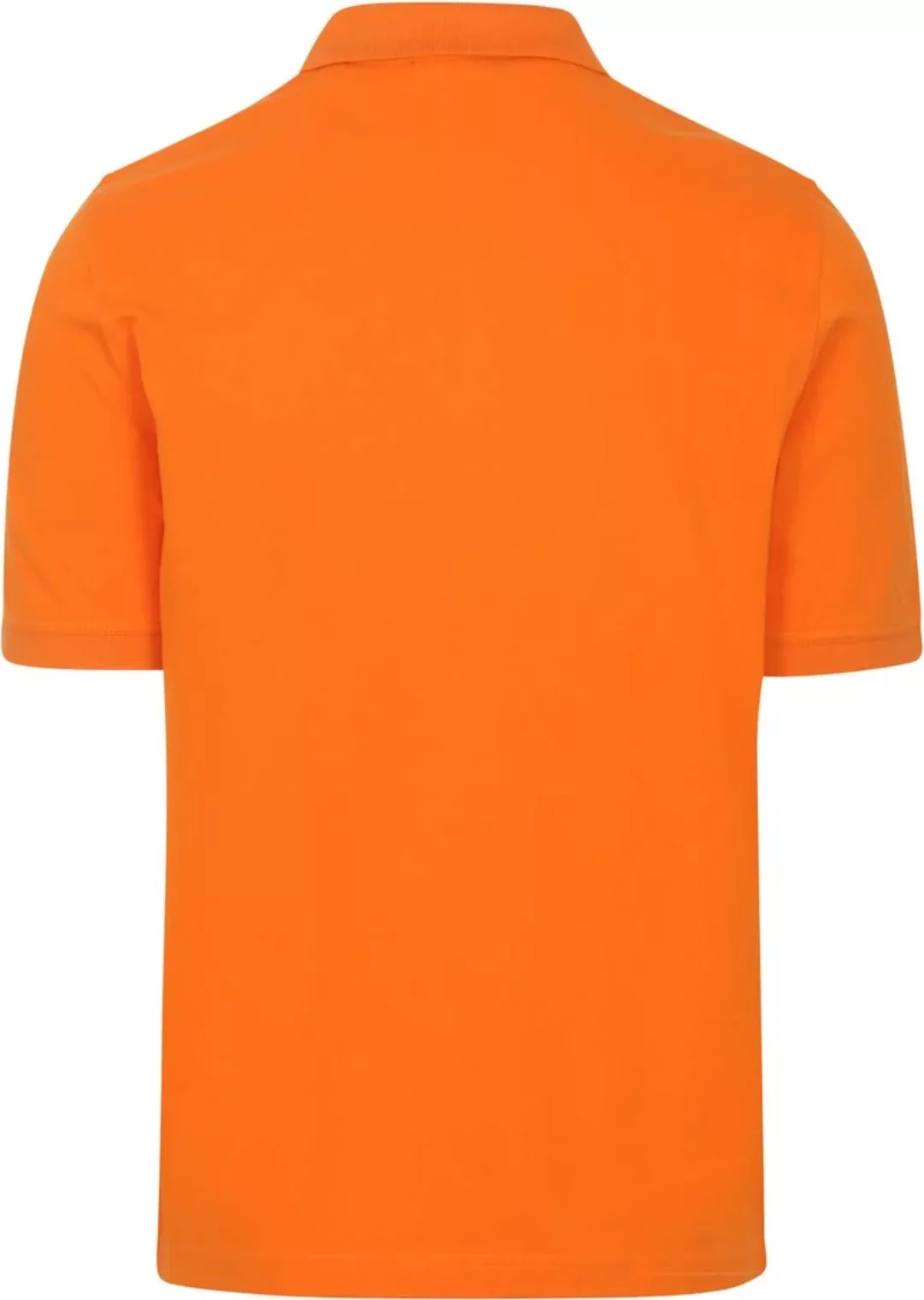 Gant Contrast Piqué Poloshirt Orange - Größe 3XL günstig online kaufen
