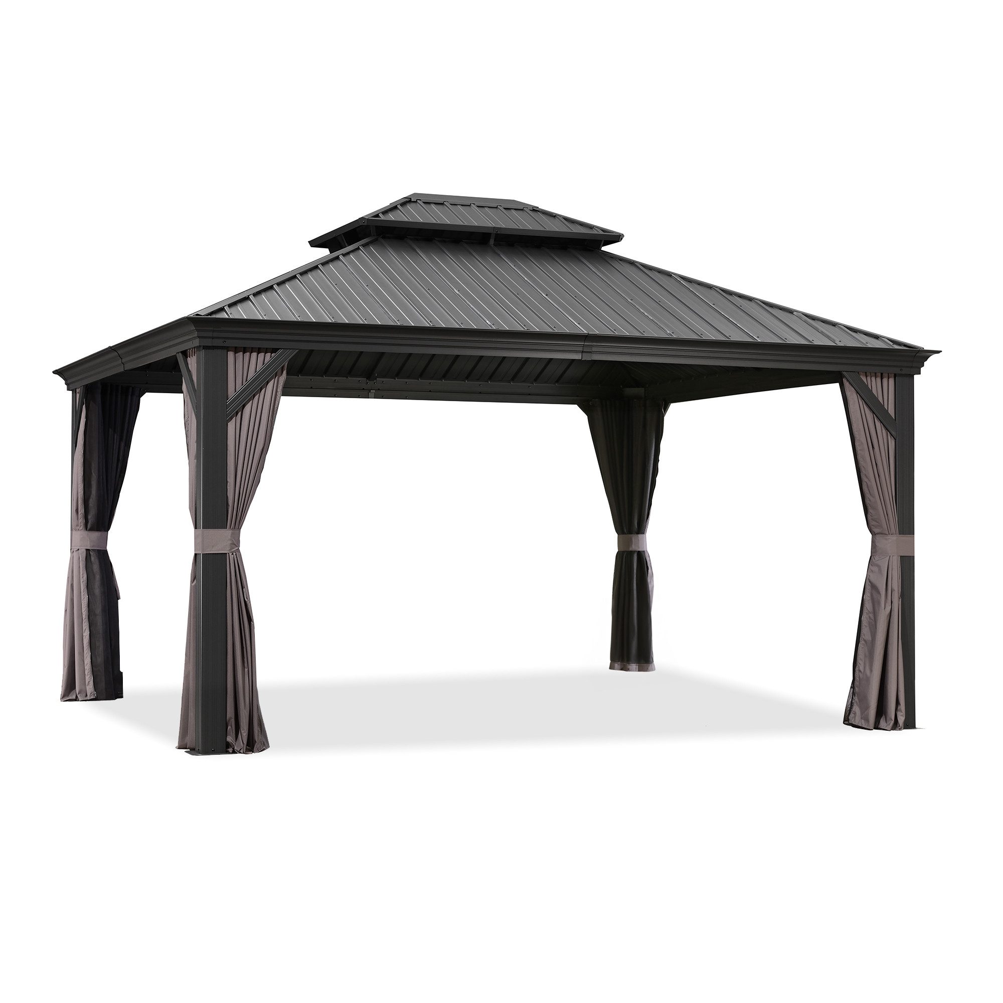 PURPLE LEAF Pavillon Alu Gartenpavillon mit günstig online kaufen