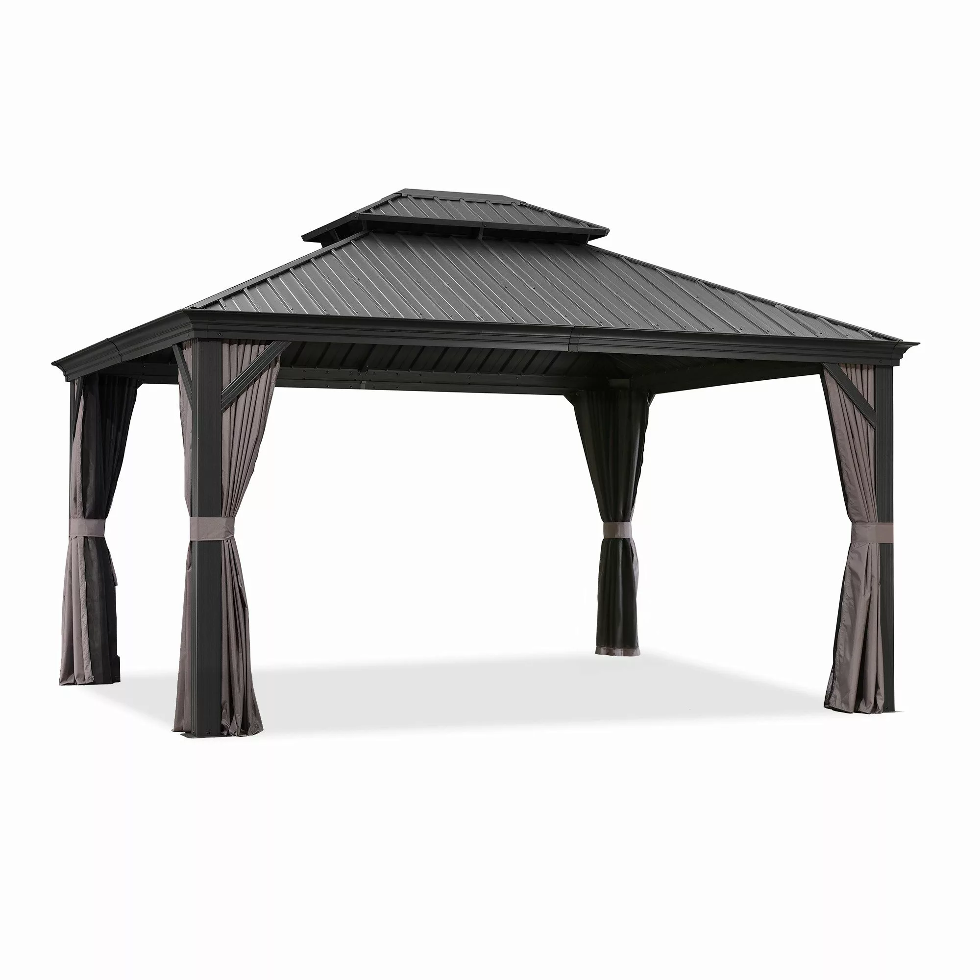 PURPLE LEAF Pavillon Alu Gartenpavillon mit günstig online kaufen