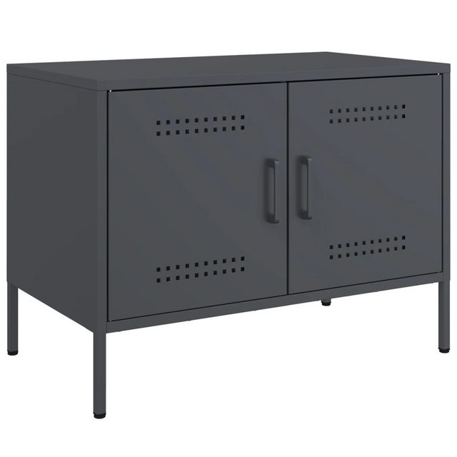 vidaXL TV-Schrank TV-Schrank Anthrazit 68x39x50,5 cm Stahl (1-St) günstig online kaufen