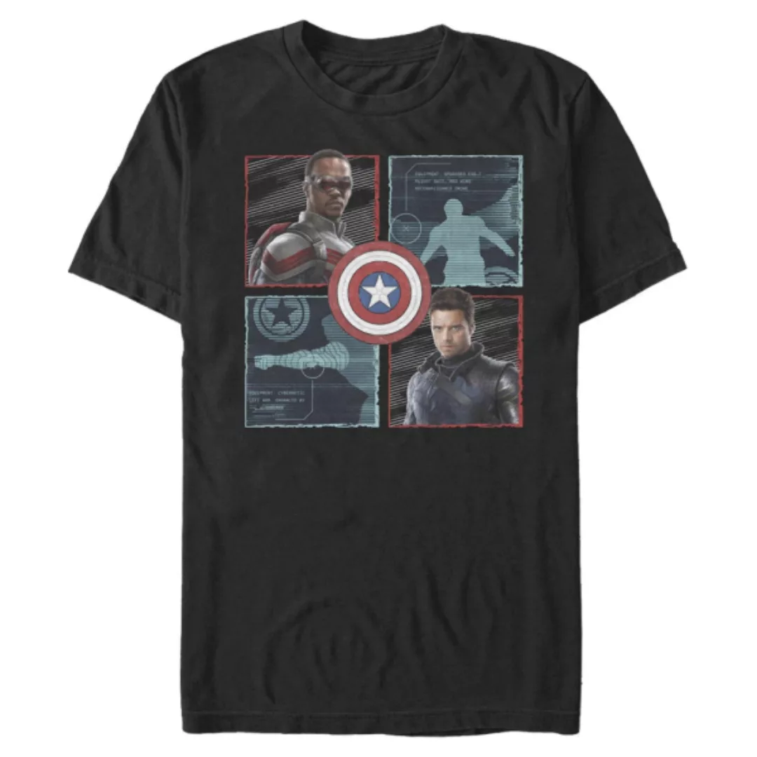 Marvel - The Falcon and the Winter Soldier - Gruppe Hero Box Up - Männer T- günstig online kaufen