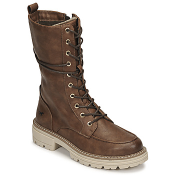 Mustang Shoes Schnürstiefel "Mustang Shoes Stiefel Lederimitat/Textil" günstig online kaufen