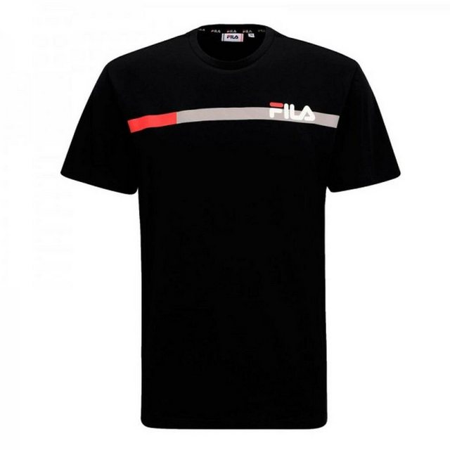 Fila T-Shirt Herren Kurzarm-T-Shirt Fila FAM0428 80010 Schwarz günstig online kaufen